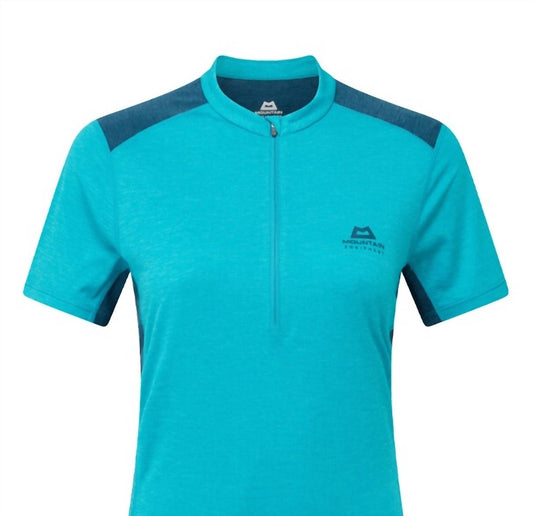 Mountain Equipment - Women's Nava Short Sleeve Zip T-shirt