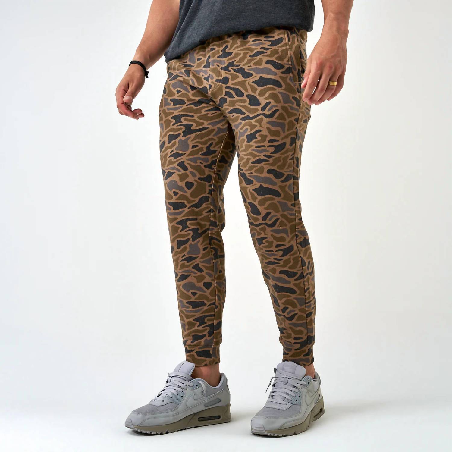 Burlebo - Fleece Camo Jogger