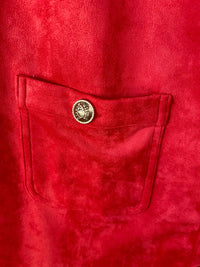 Jodifl - Santa Baby Suede Dress