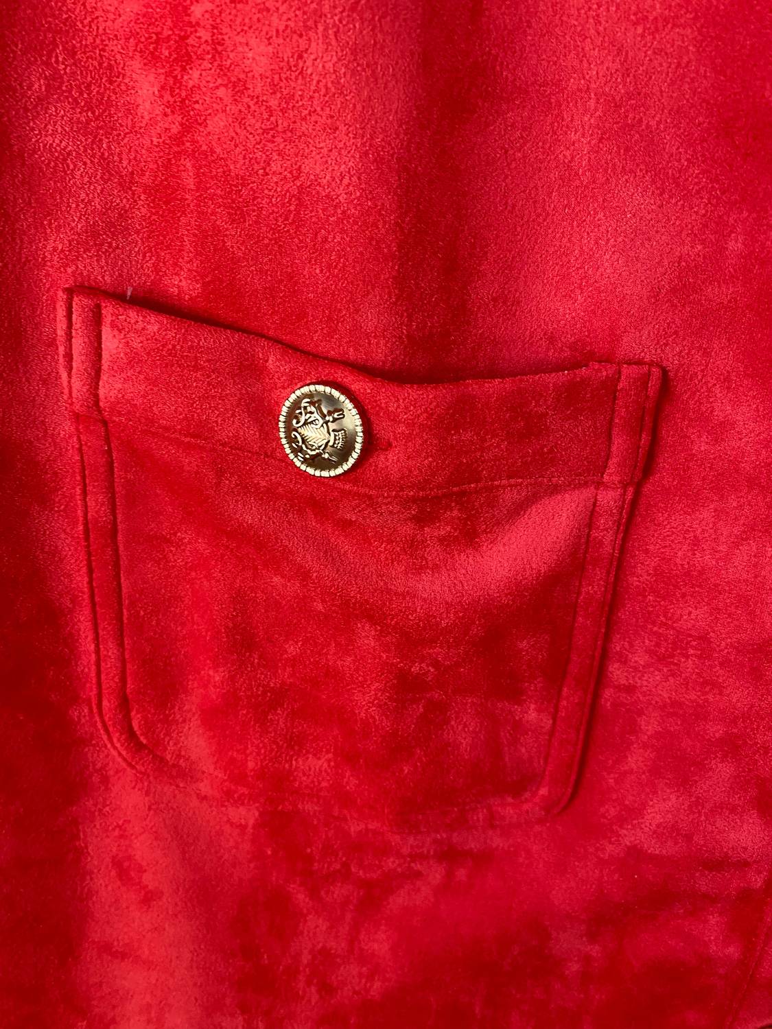 Jodifl - Santa Baby Suede Dress