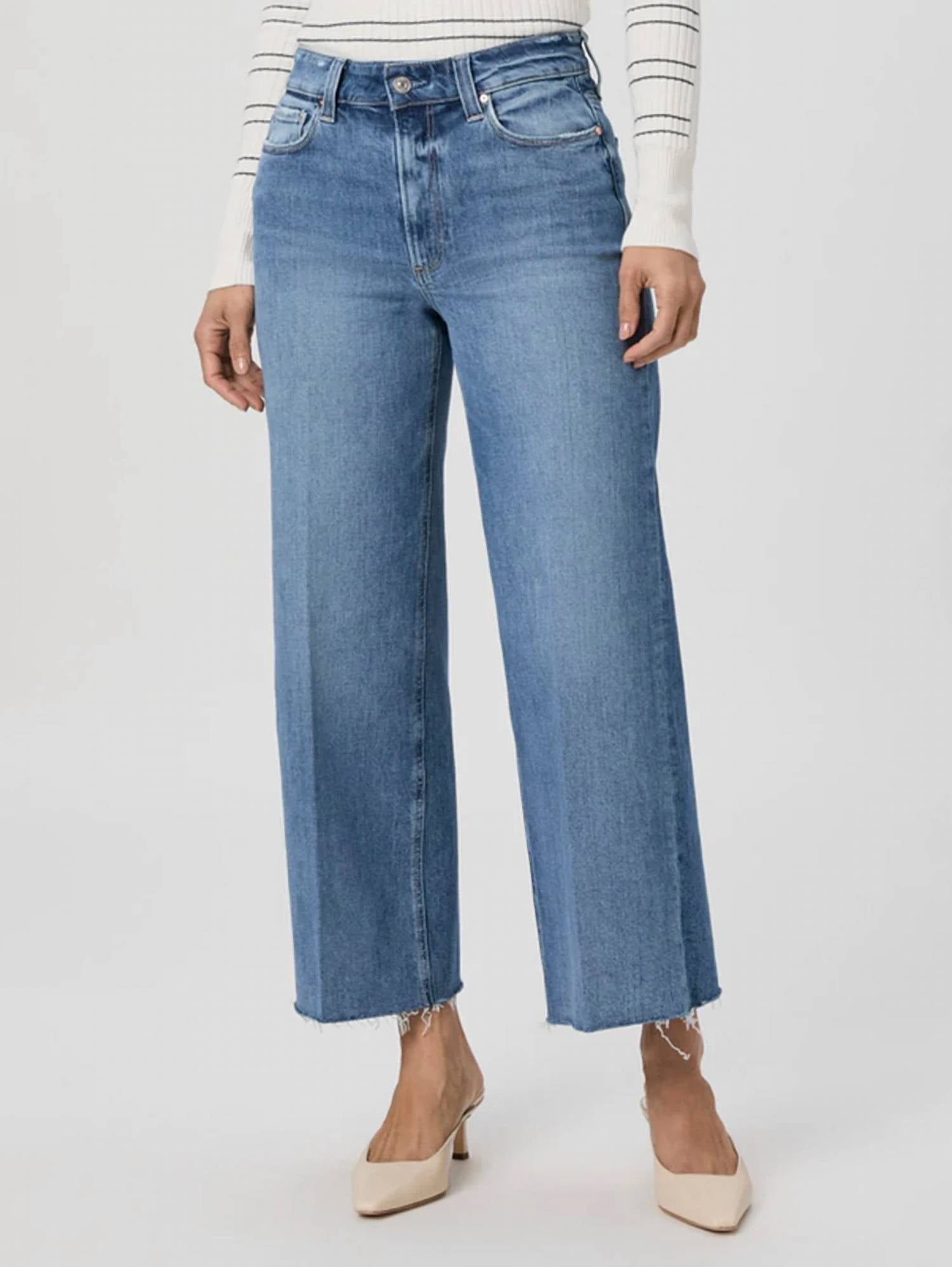Paige - Anessa Raw Hem Jean