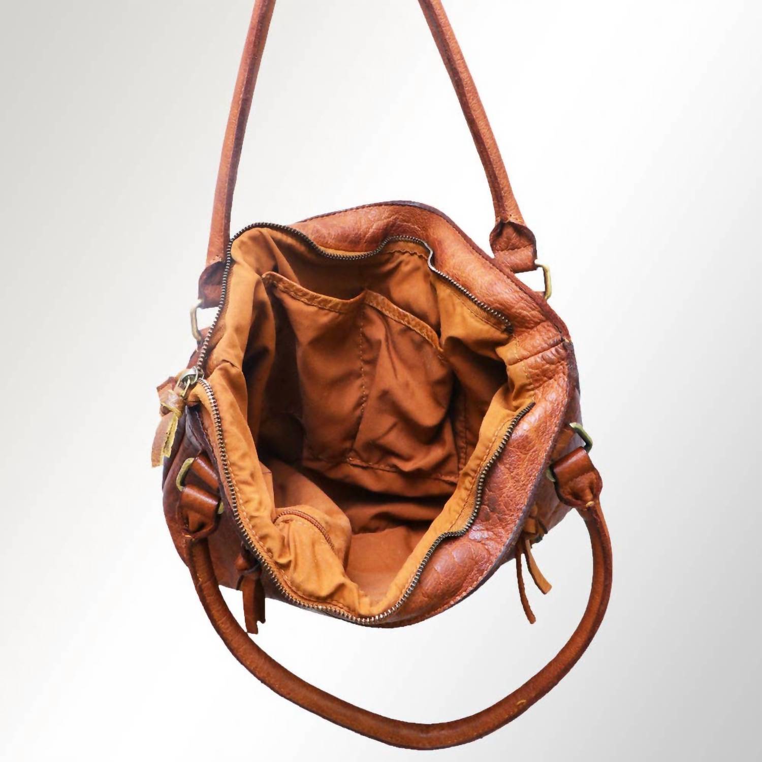 Ls Western - Women's Hand-dyed Western Shoulder Bag