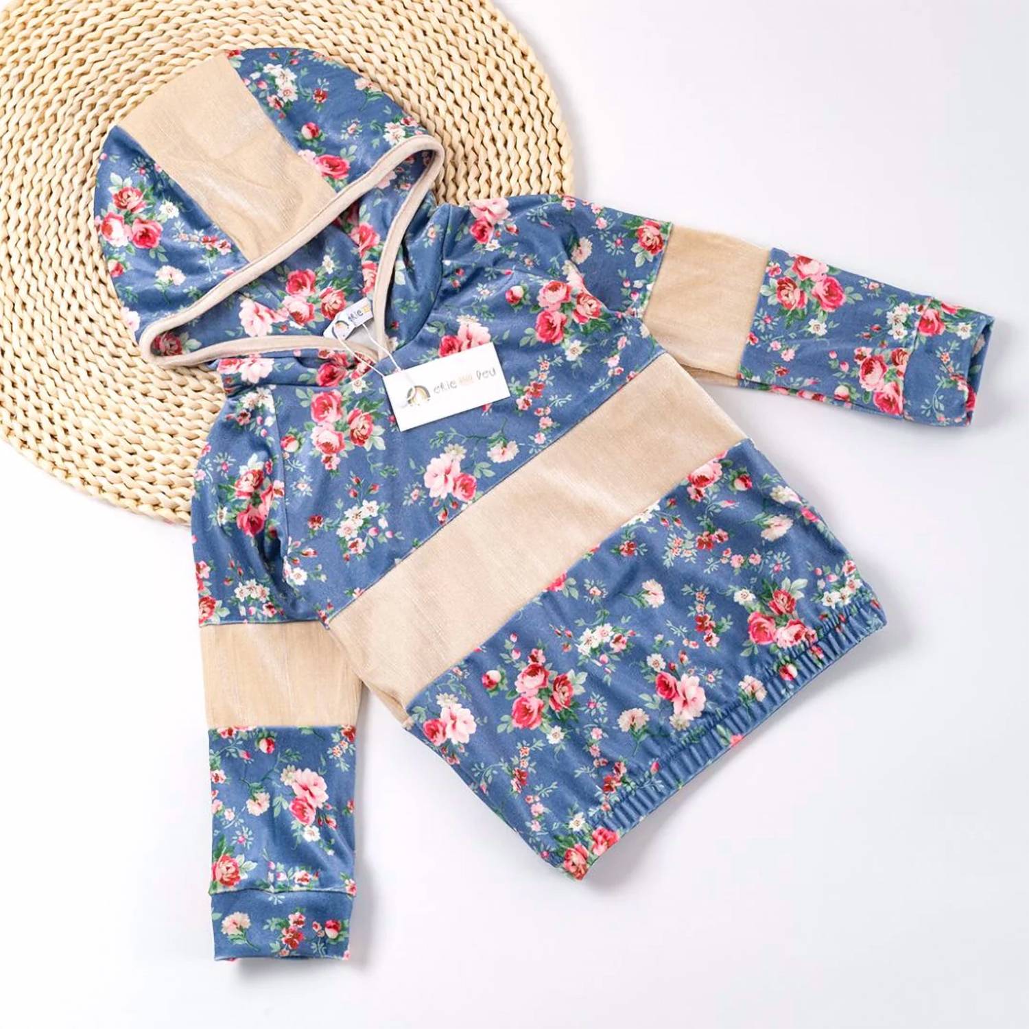 Okie + Lou - Girls Gardenia Hooded Jacket