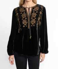 Johnny Was - Nyomi Curved Hem Prairie Blouse