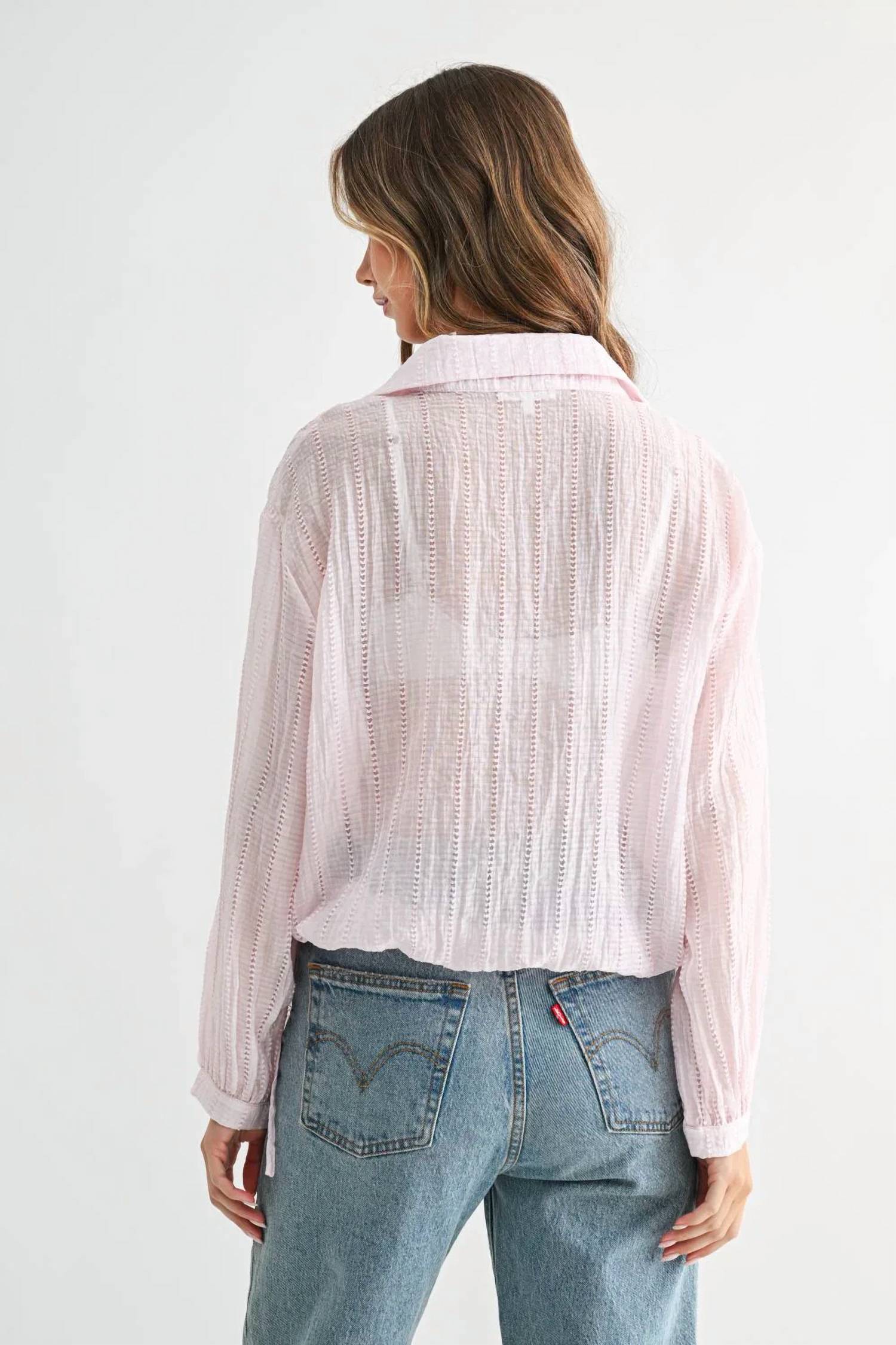 Joh - Jennah Lightweight Button-front Top