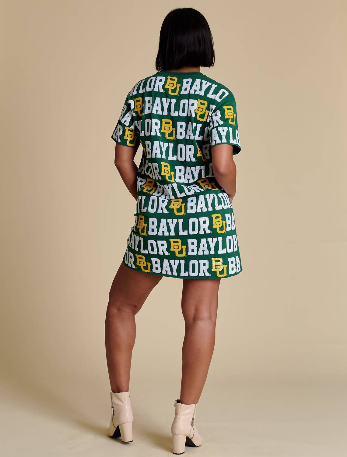 Stewart Simmons - The Sequin Repeat T-shirt Dress Baylor