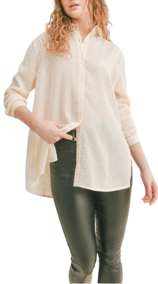 Sadie & Sage - Tea Time Button Down Shirt