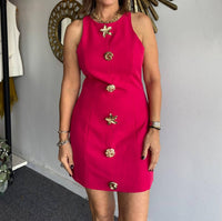 Ina Fashion - Berry Short Dress