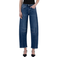Flying Monkey - High Rise Barrel Leg Jeans