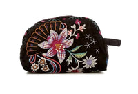 Johnny Was - Colette Velvet Makeup Bag