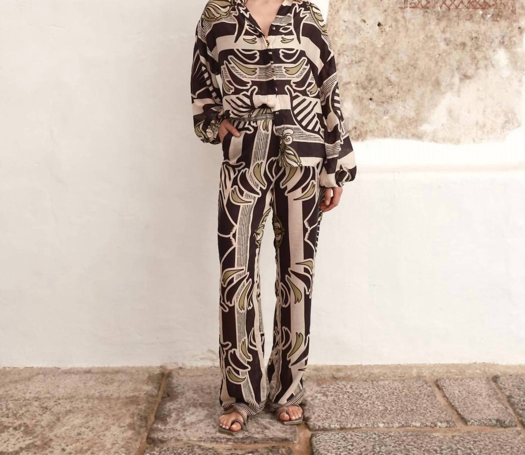 Juan De Dios - Don Simon Cotton Silk Blouse