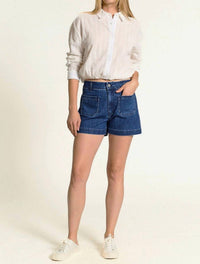 Oat New York - High Rise Patch Pocket Short