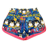Flow Society Girls' Penguins Lacrosse Shorts in blue - kids' shorts