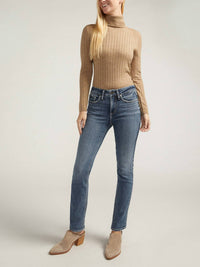 Silver Jeans Co - Suki Straight Luxe Stretch Jean