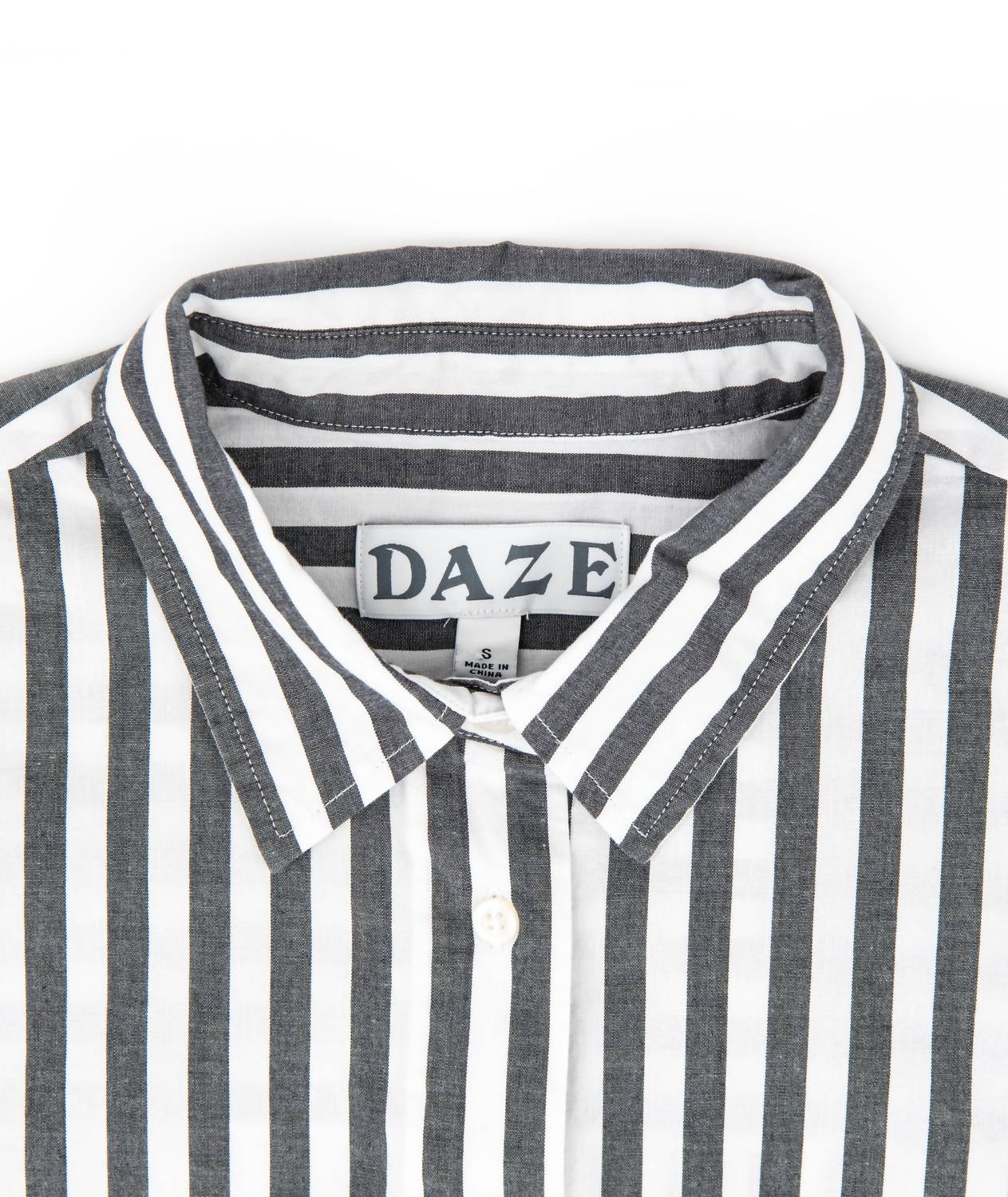 Daze - Academy Cropped Button Down Shirt