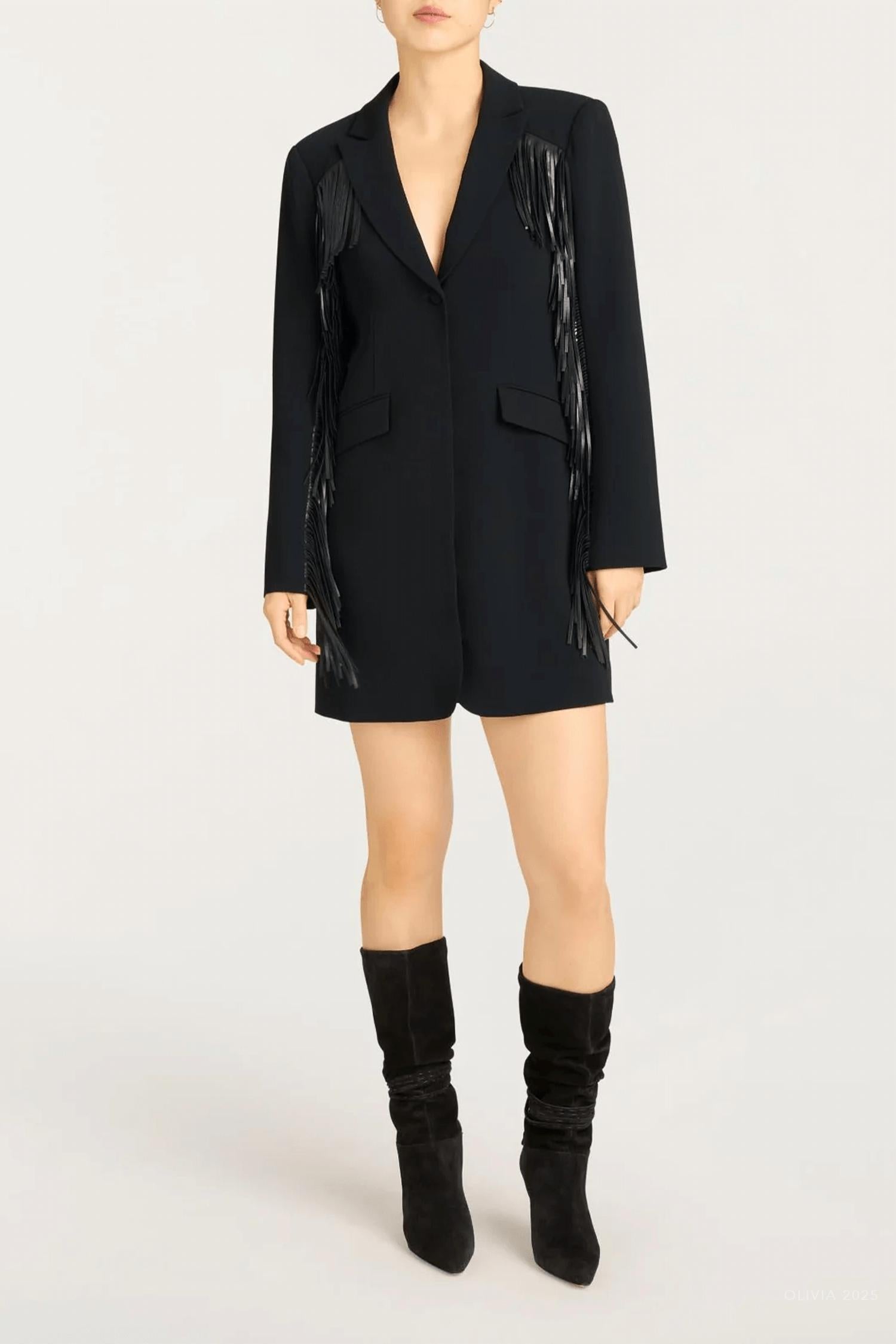 Cinq A Sept - Fringe Joelette Mini Dress