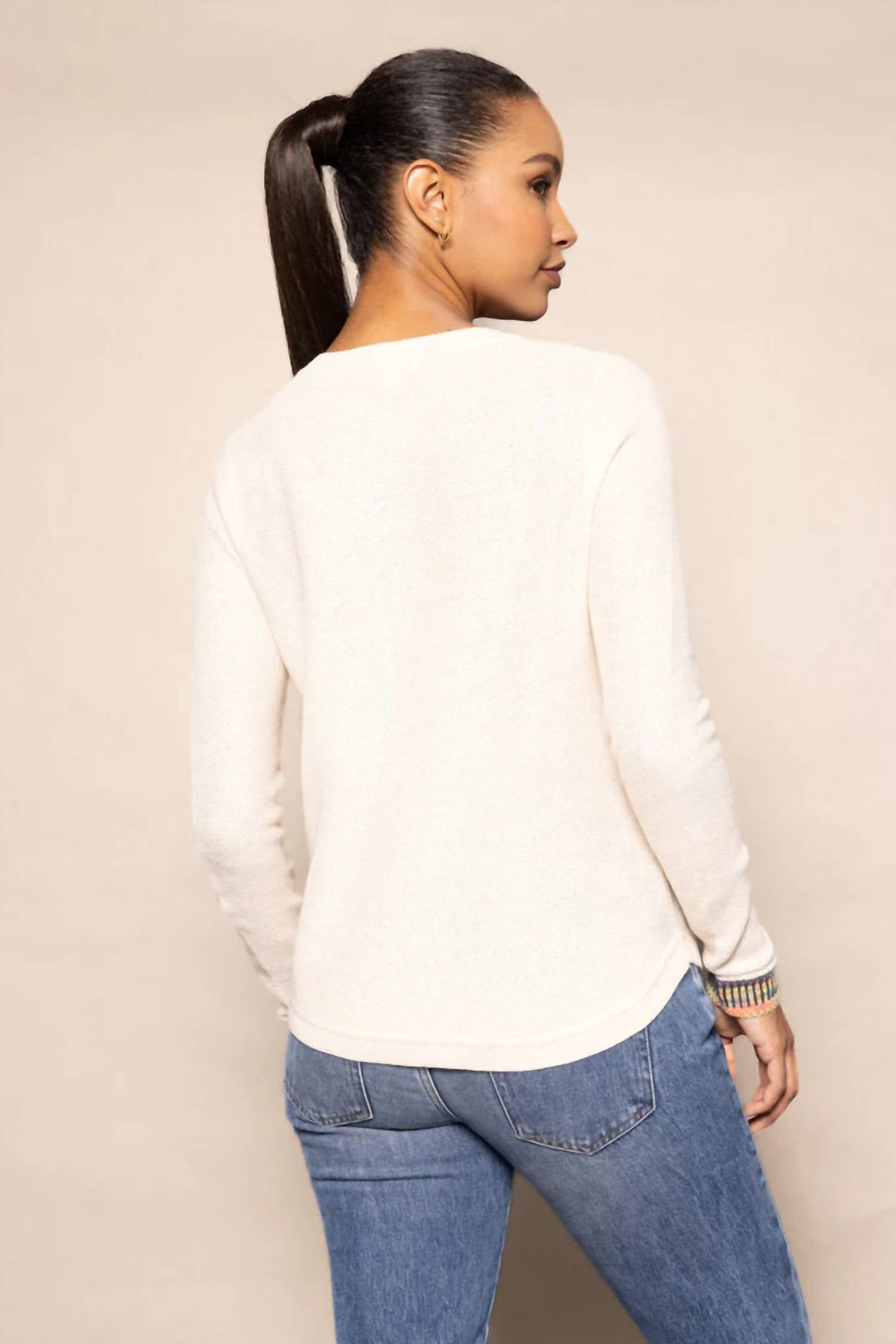 Lisa Todd - Double Track Henley Top