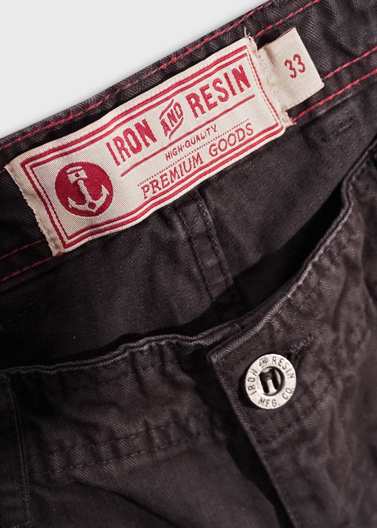 Iron & Resin - Men's Herringbone Brigade Short