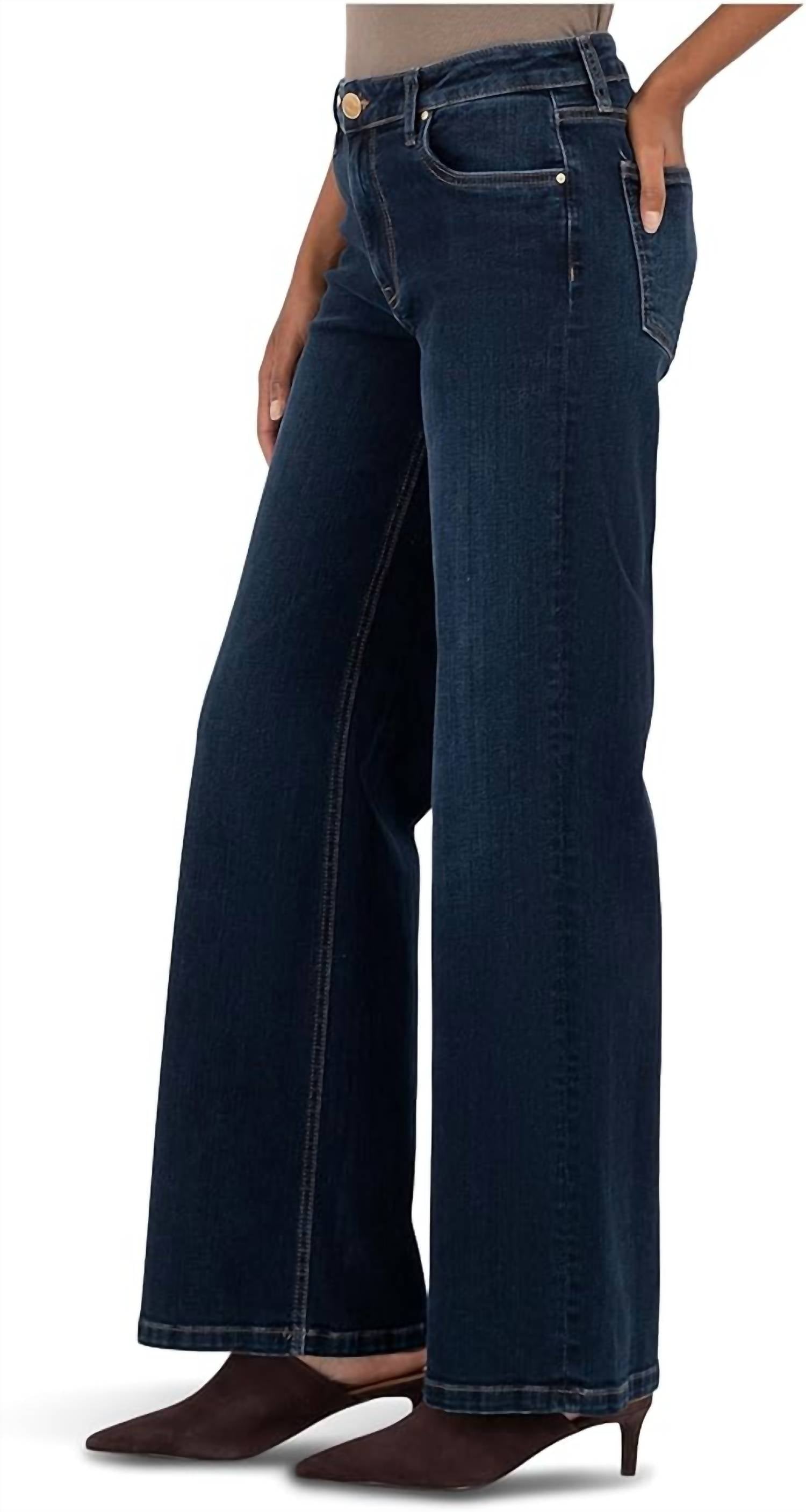 Kut From The Kloth - High Rise Wide Leg Jean