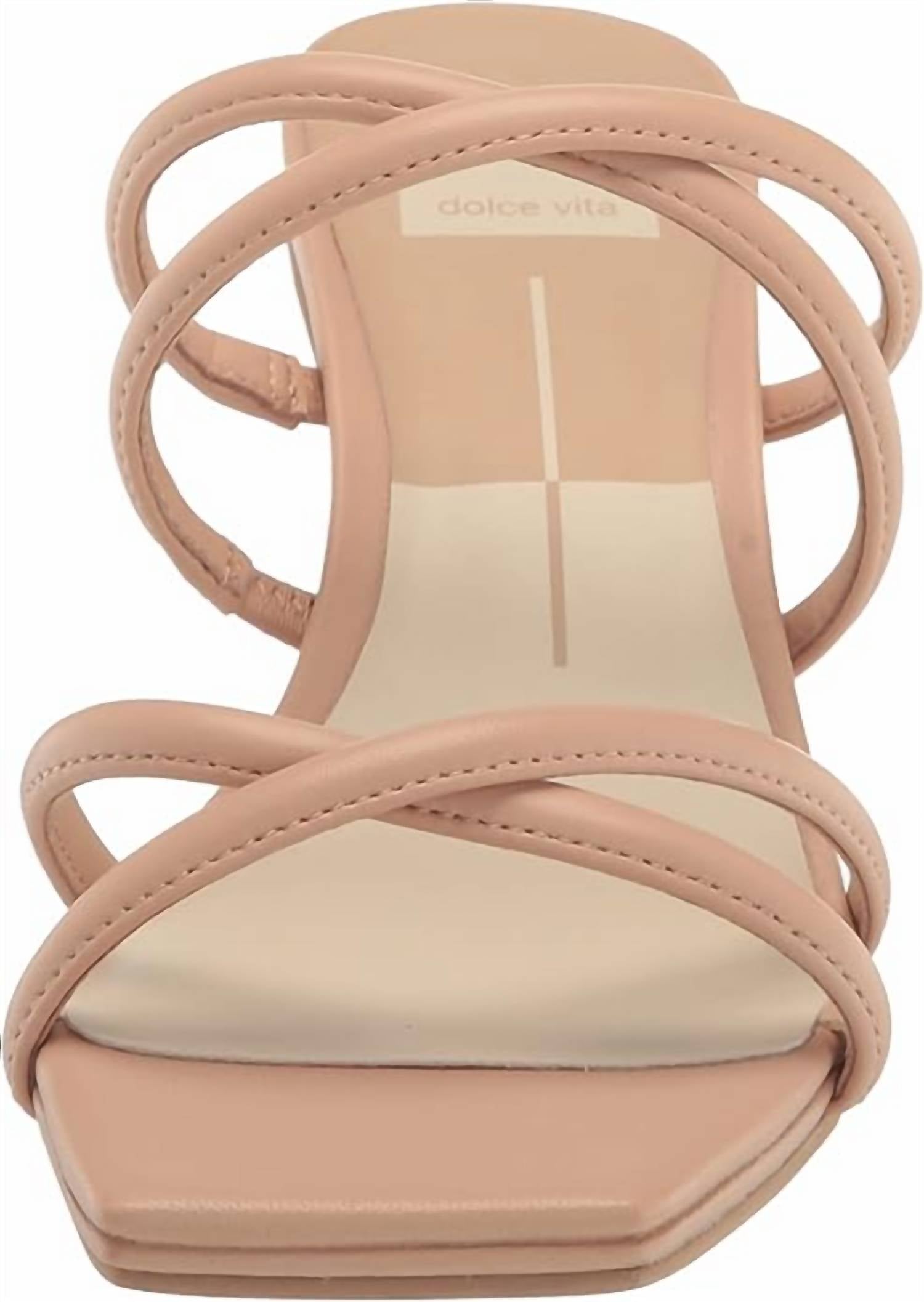 Dolce Vita - Women's Patsi Slip On Block Heeled Sandals