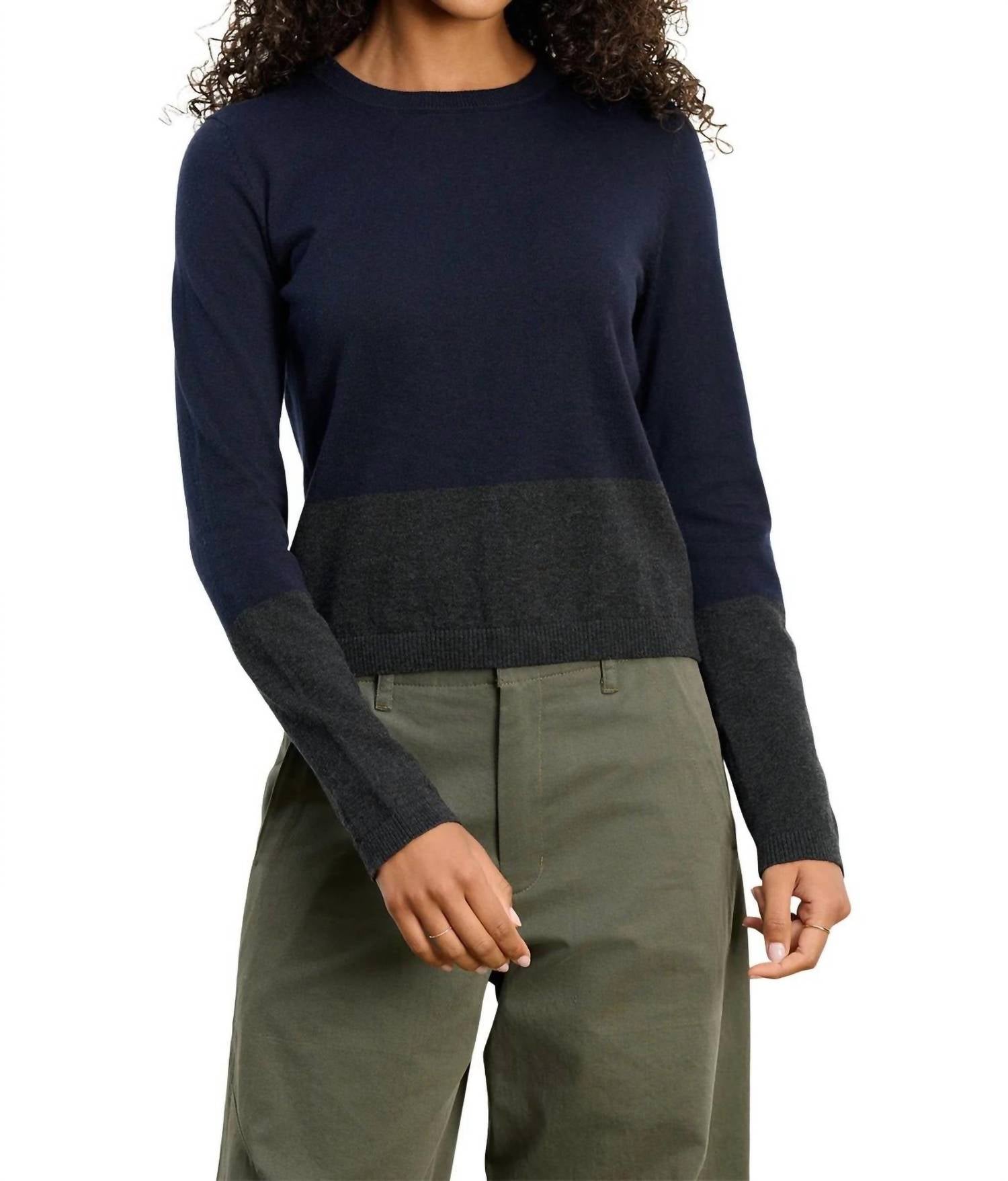 Velvet By Graham & Spencer - Roxy Lux Cashmere Crewneck Sweater