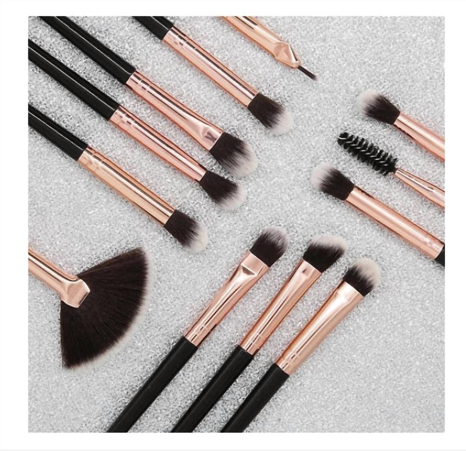Rossario George - 12pcs Eyeshadow Brush Set With Storage Bag
