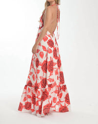 Steffany Milano - Romantic Rose Print Dress