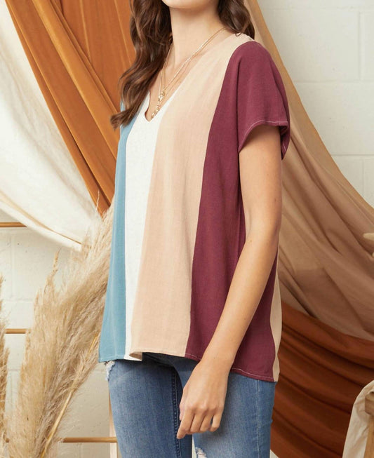 Entro - Color Block Top