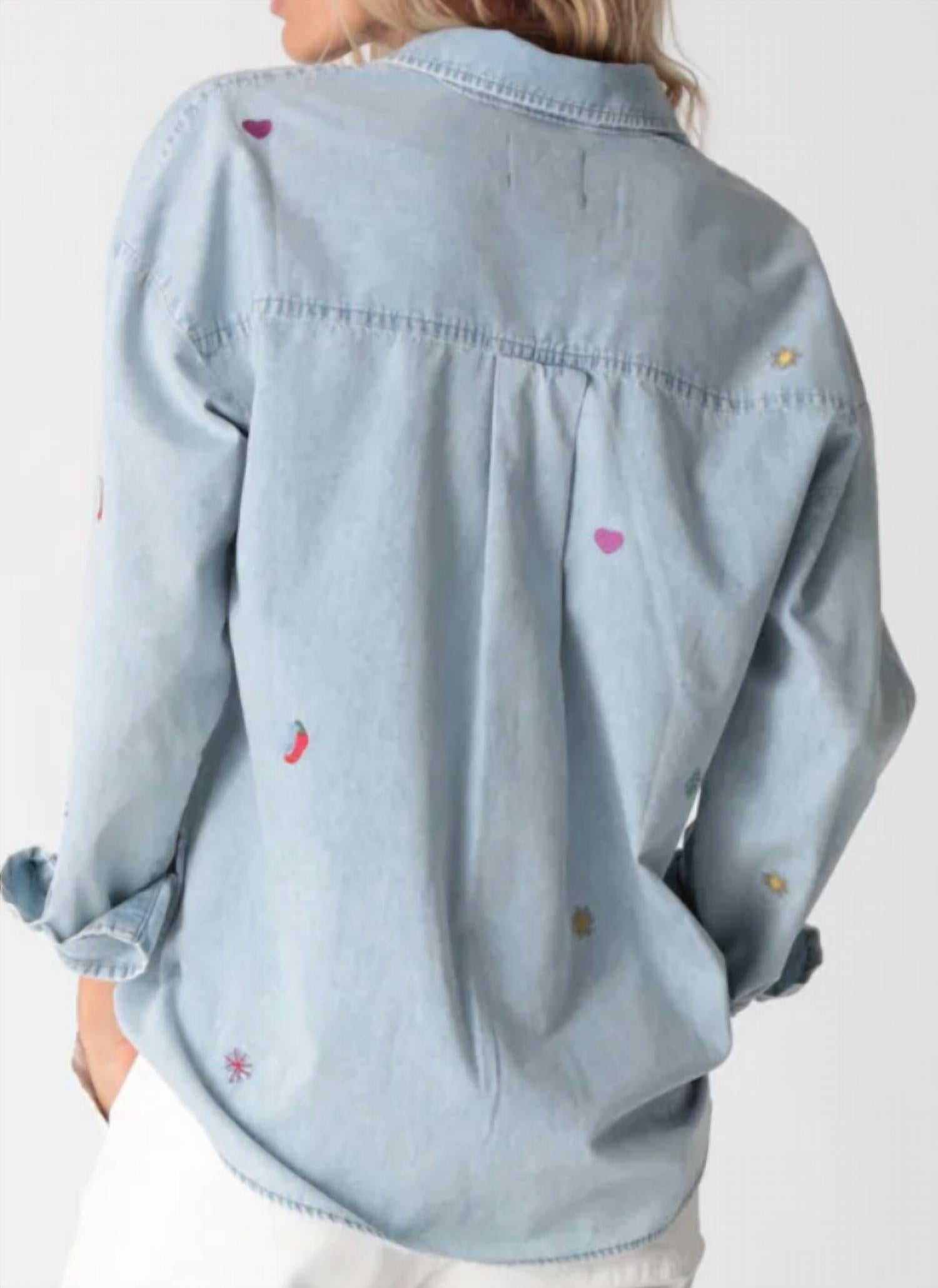 Electric & Rose - Boyfriend Button Down Shirt