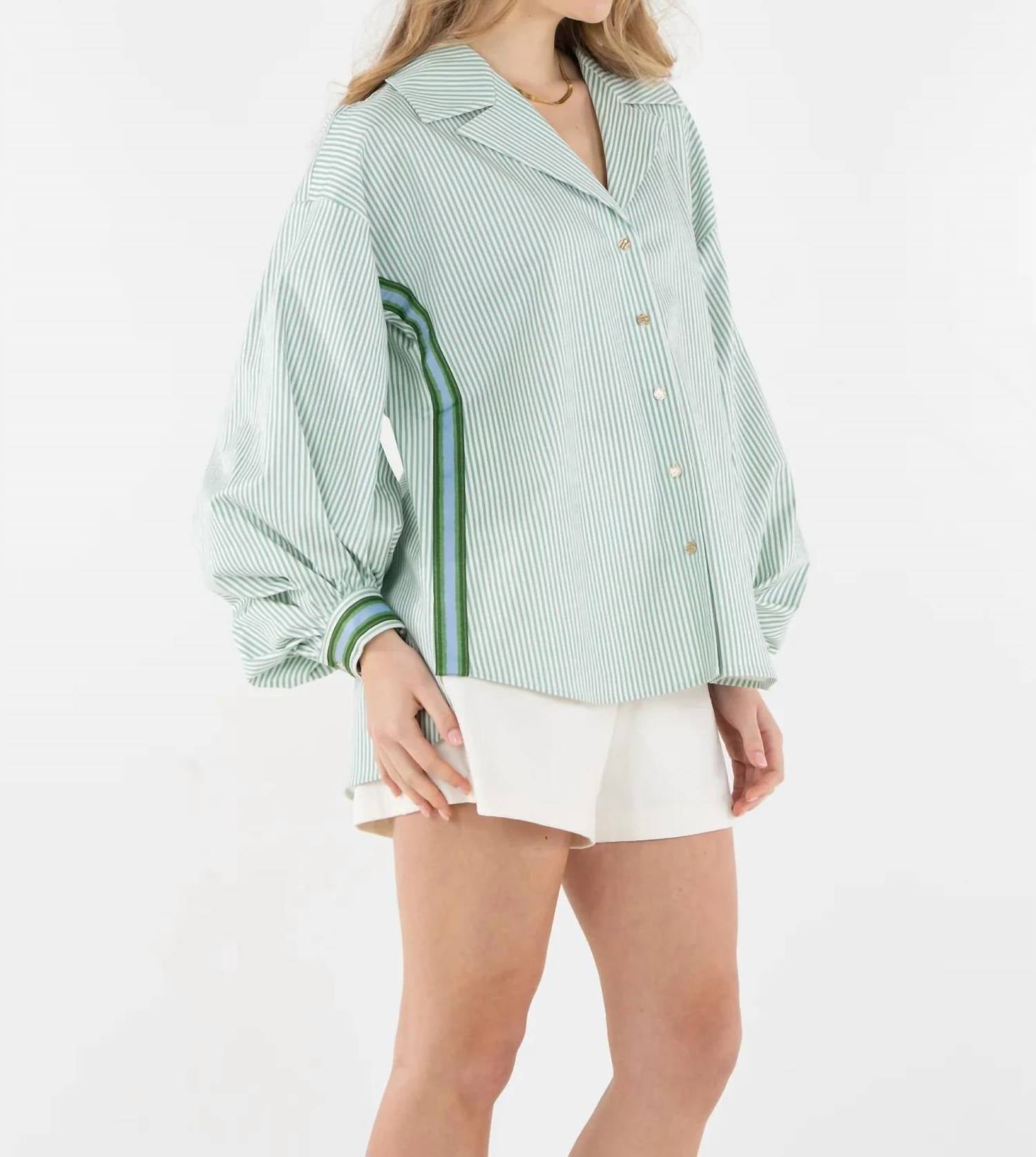 Emily Mccarthy - Iris Oxford Top
