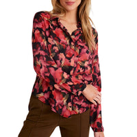 Bella Dahl - Women's Full Button Down Hipster Shirt