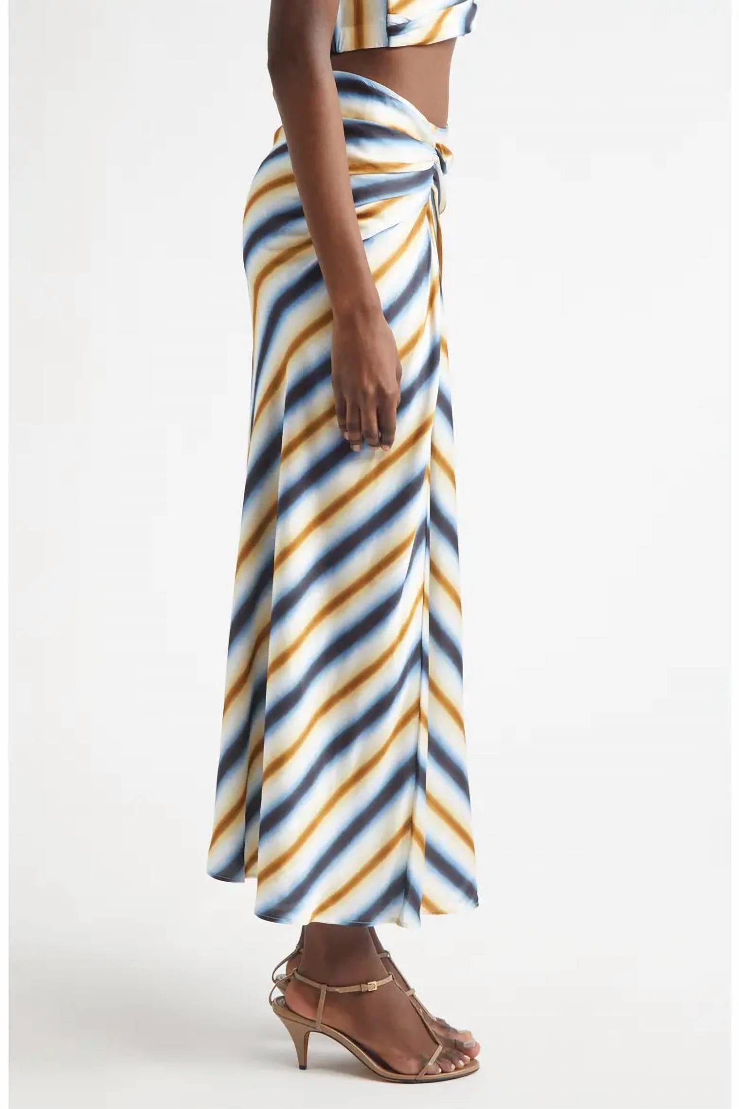 A.L.C. - Jean Midi Skirt