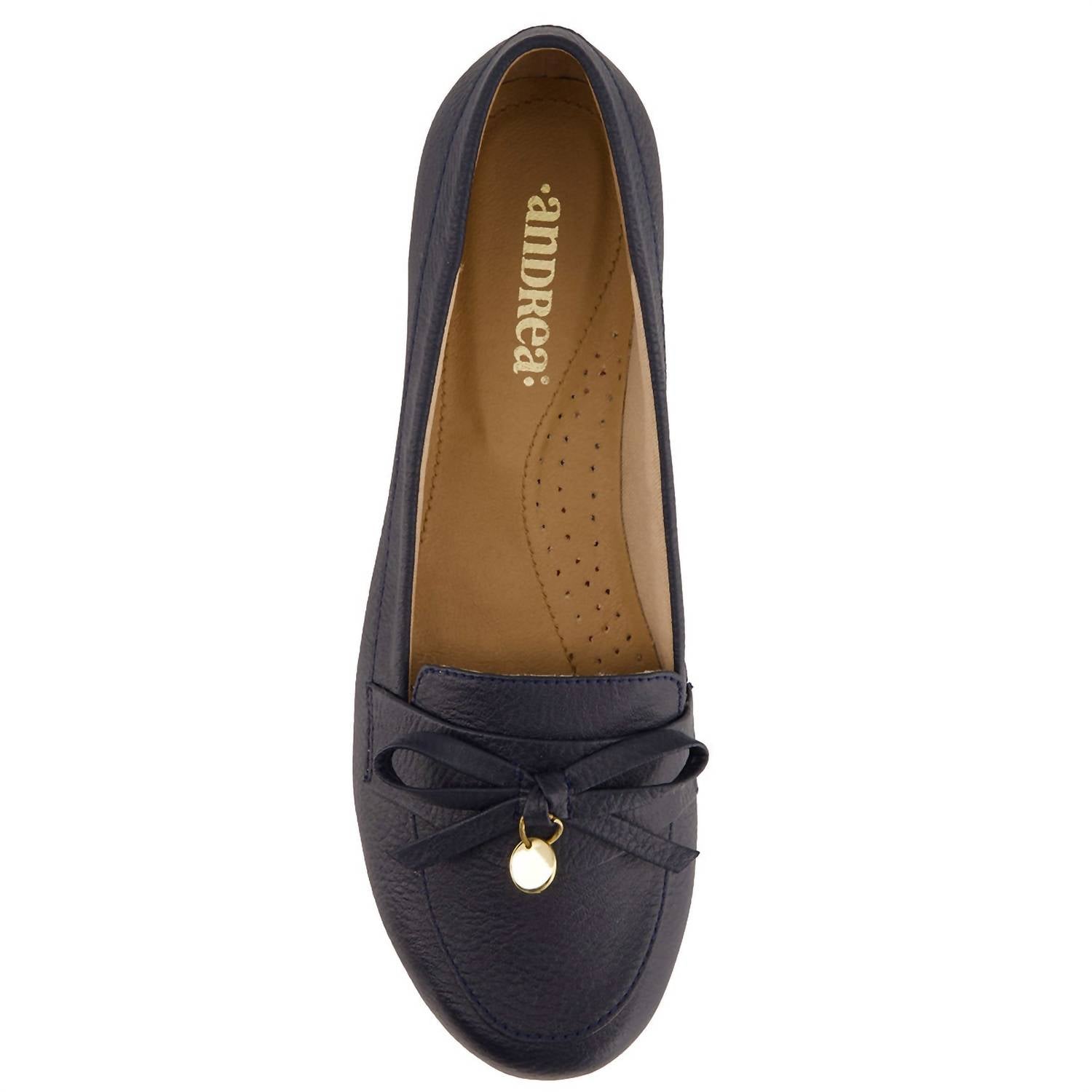 Andrea - Women's Classic Flats With Bow