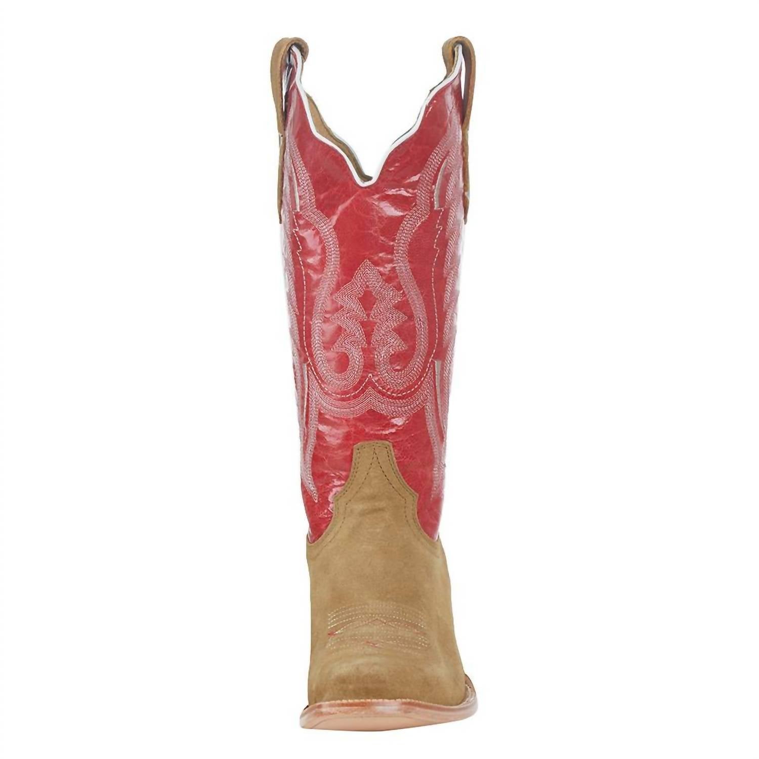 R Watson Boots - Women's Sand Rough Out Western Boot