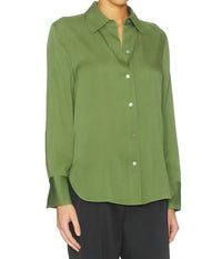 Vince - Long Sleeve Button Down Blouse