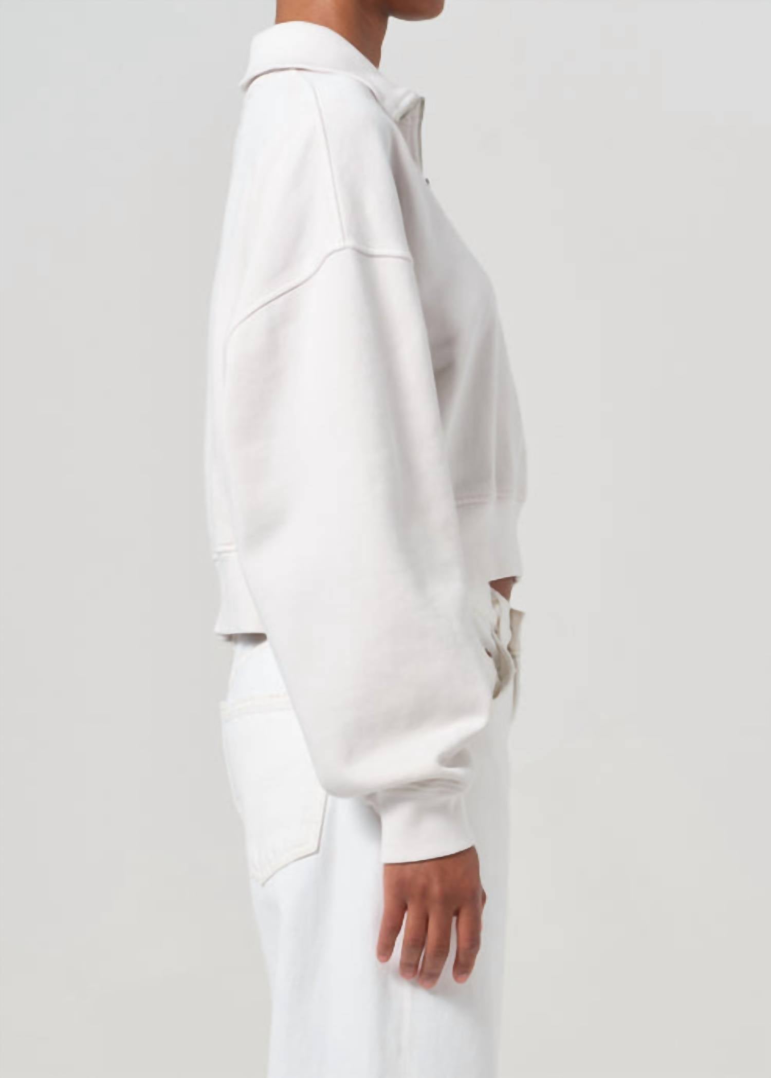 Agolde - Bethan Quarter Zip Sweater