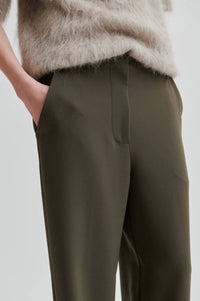Second Female Women's Fique Trousers in wren - women's pants - view 4