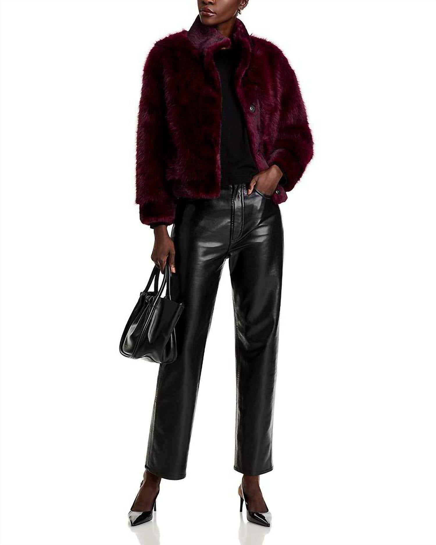 Adrienne Landau - Devon Faux Fur Jacket