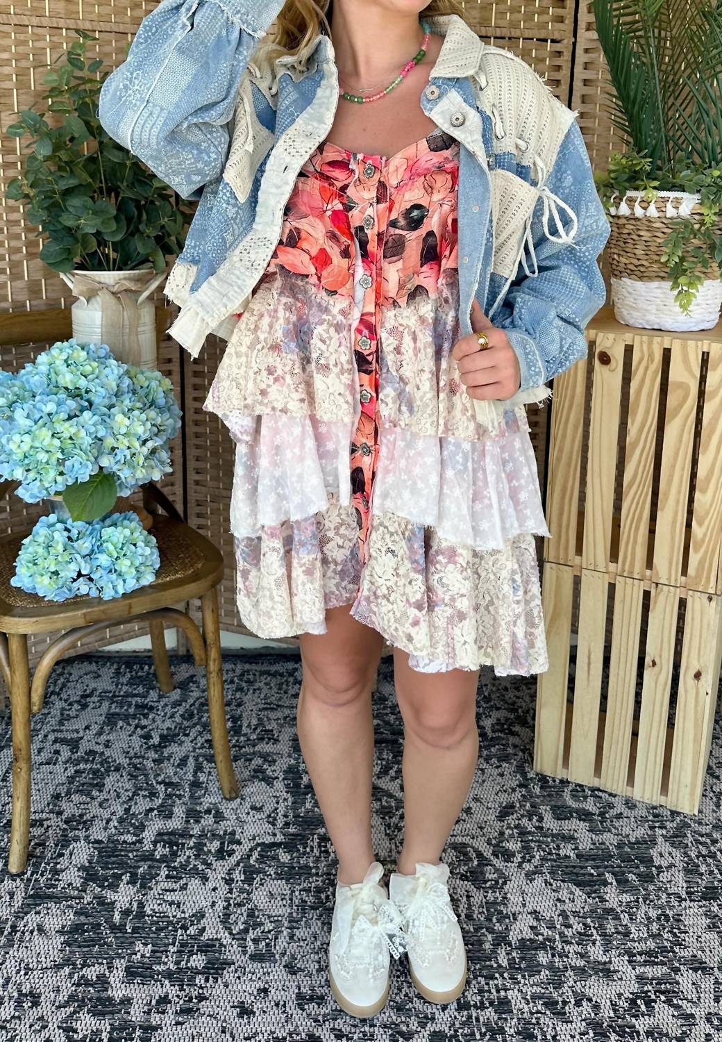 Pol - Lace Layer Dress