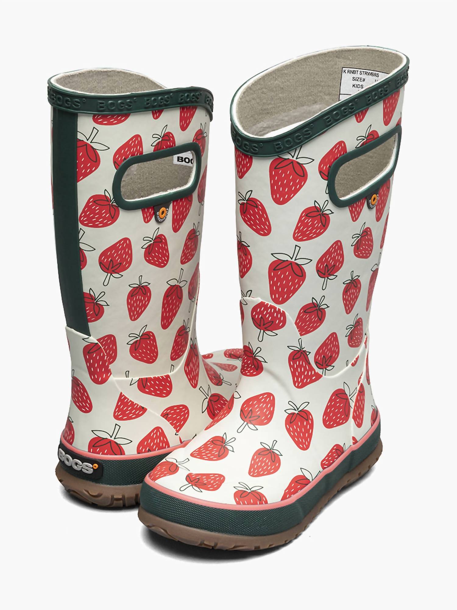 Bogs - Girl's Rainboot Strawberry Rainboot