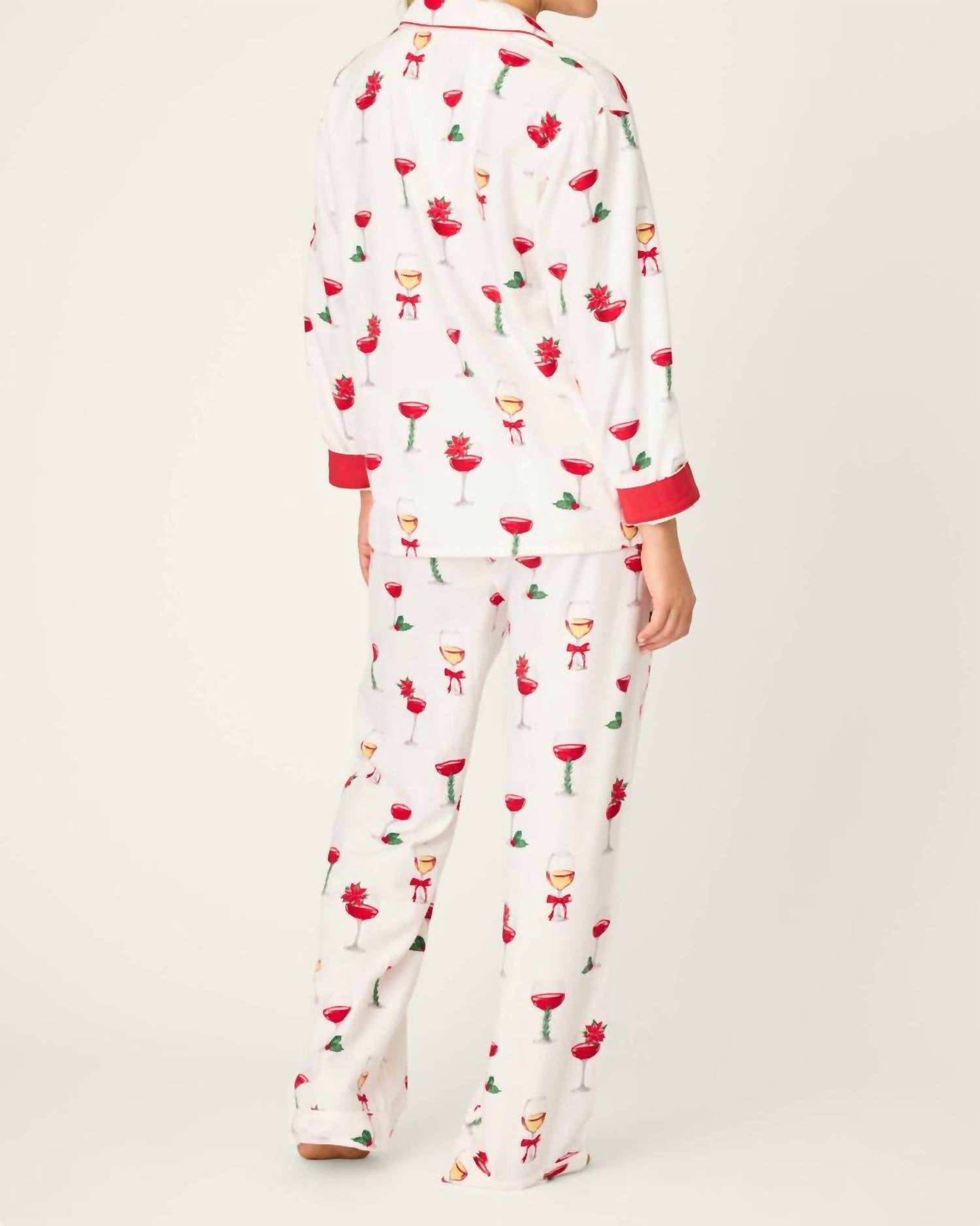 Pj Salvage - Let's Get Toasty 3-piece Print Flannel Pajama Set