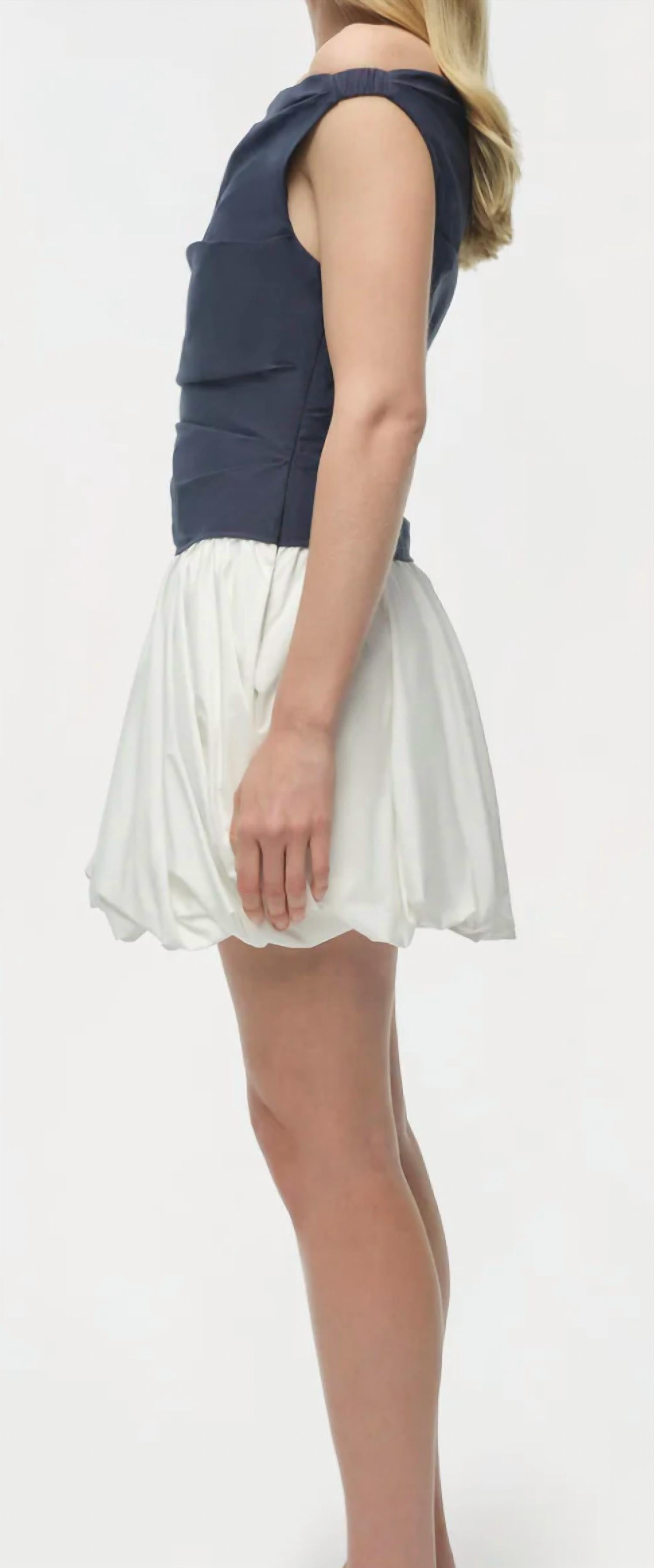 Simkhai - Salina Cotton Bubble Mini Dress