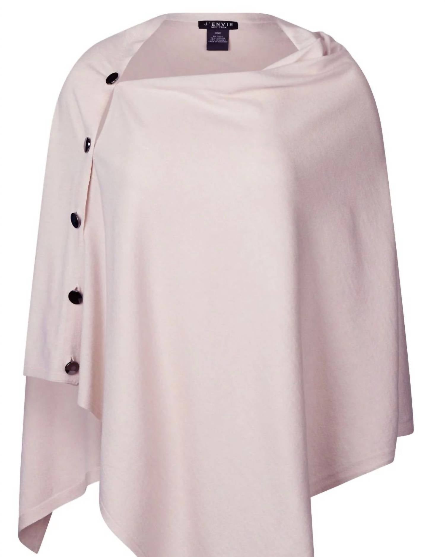 J'Envie/Eli - Women's Luzern Side-button Poncho