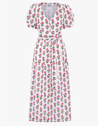 Pink City Prints - Francis Midi Dress