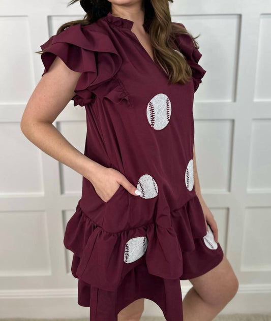 Jess Lea - Baseball Sequin Dress