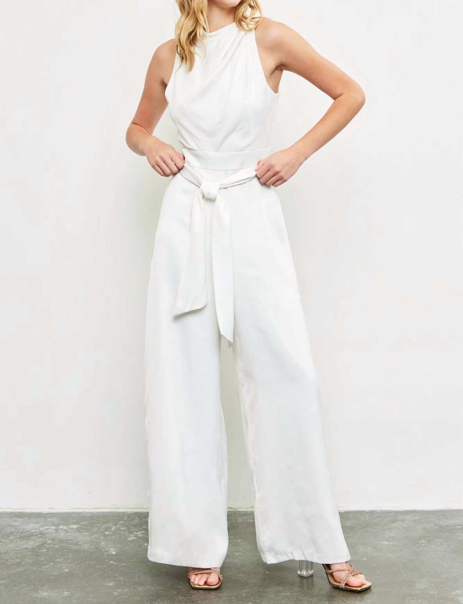 Mustard Seed - Italian Dinner Date Jumpsuit