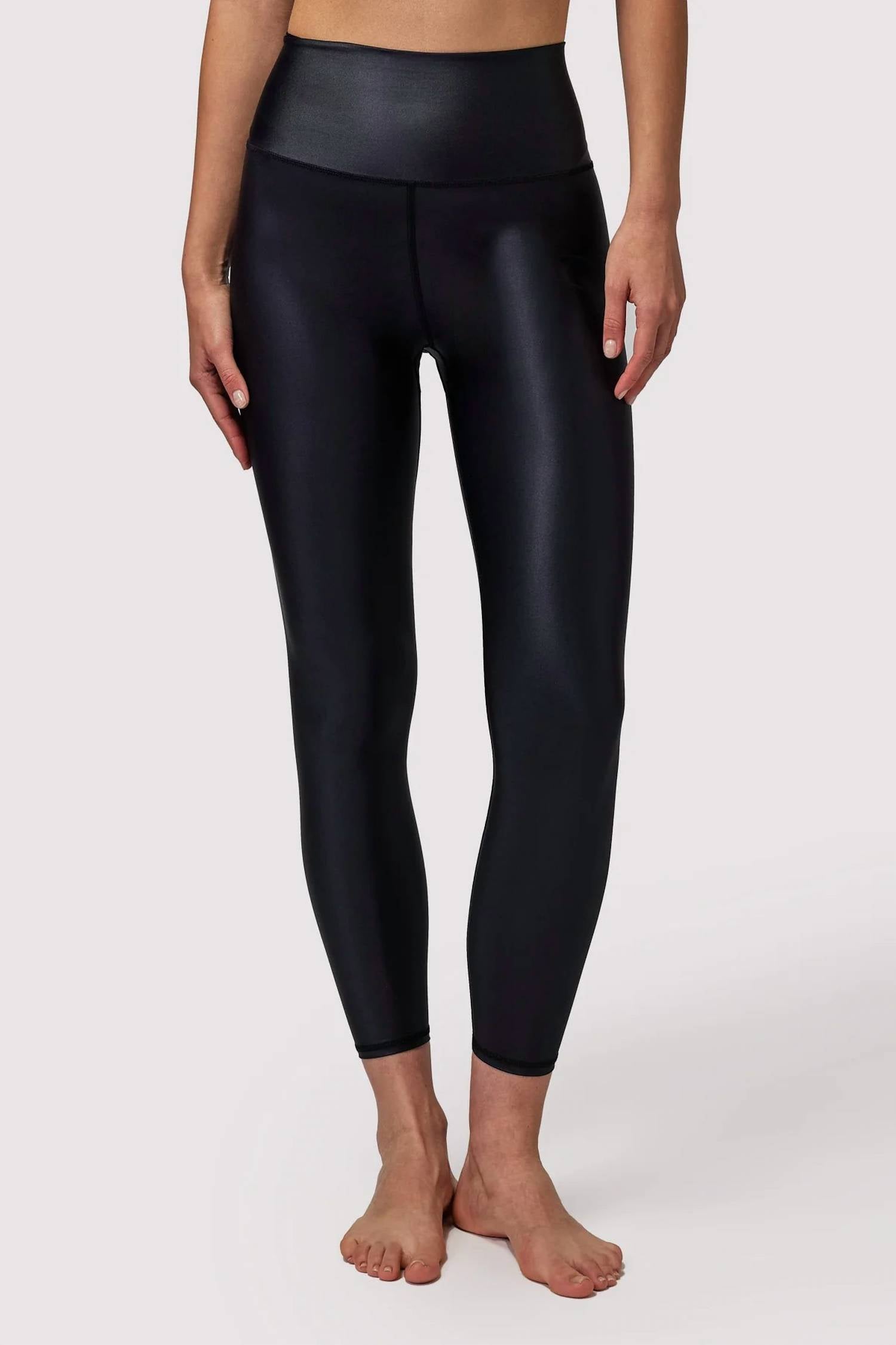 Spiritual Gangster - Ada Wet Look Leggings