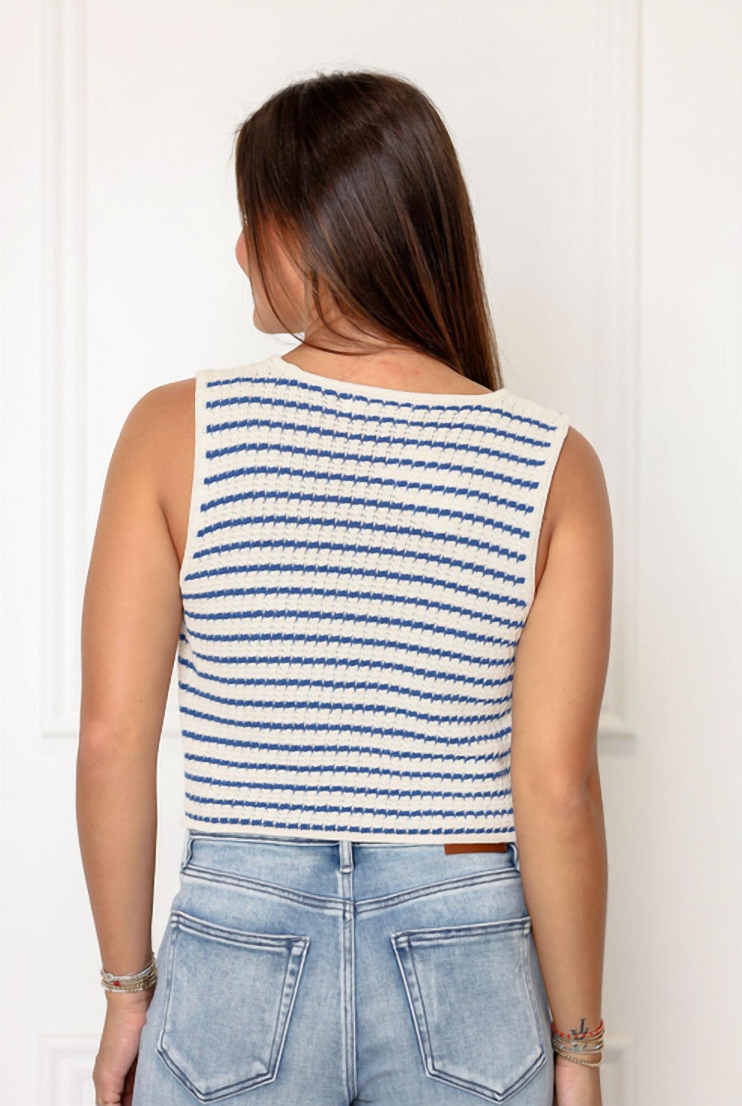 By Together - V-neck Button Down Vest