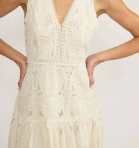 Lucy Paris - Francia Tiered Maxi Dress