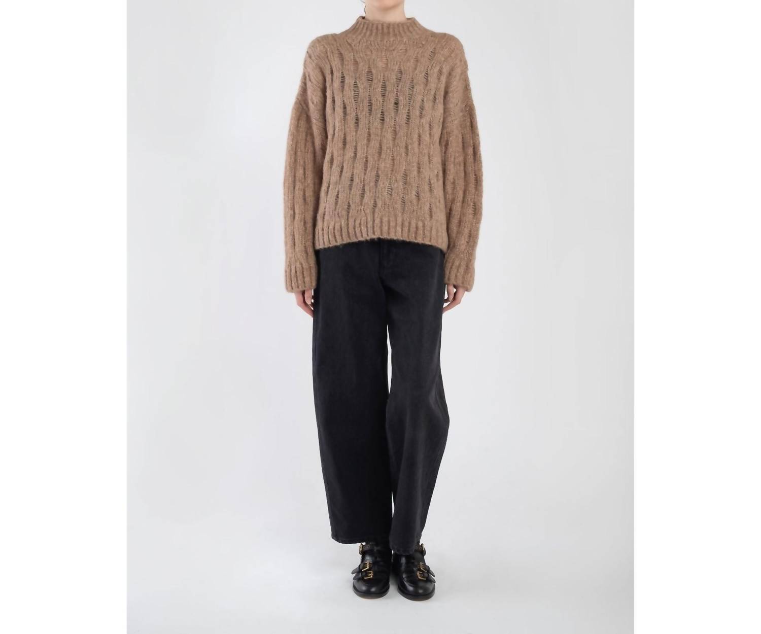 Micaela Greg - Wave Cable Pullover